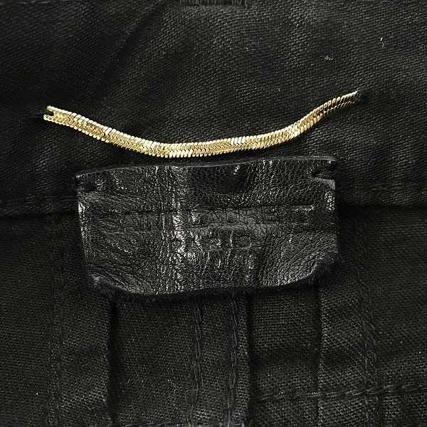 実際に弊社で買取させて頂いたSAINTLAURENT PARIS/サンローラン パリ 14SS  パンツ 346665/30の画像 2枚目