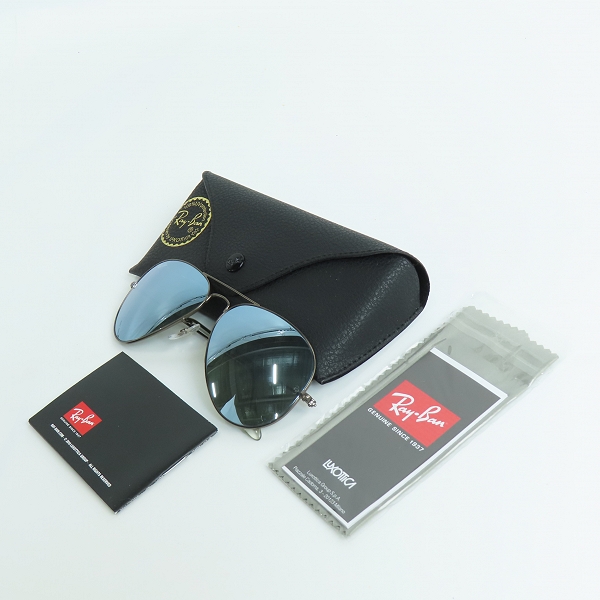 実際に弊社で買取させて頂いたRay-Ban/レイバン AVIATOR LARGE METAL アビエーター サングラス アイウェア RB3025の画像 9枚目
