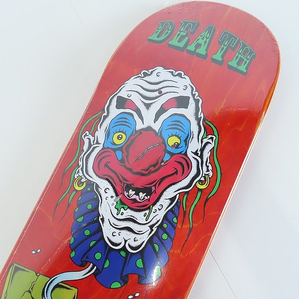実際に弊社で買取させて頂いた【未開封】DEATH SKATEBOARDS/デススケートボード Dan Cates Jack in the Box スケートボード デッキの画像 2枚目