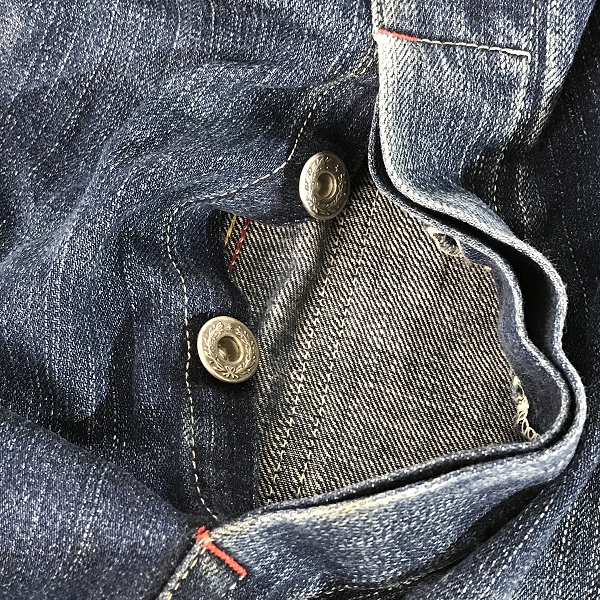 実際に弊社で買取させて頂いたTHE FLAT HEAD/フラットヘッド デニム オーバーオール/30の画像 6枚目