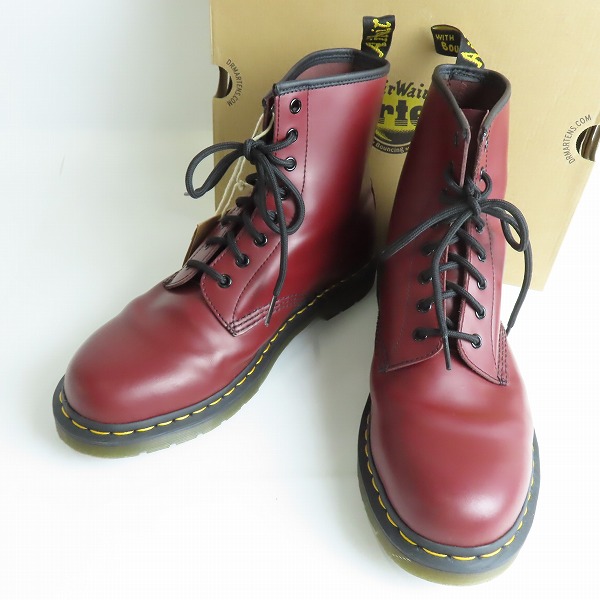 実際に弊社で買取させて頂いたDr.Martens/ドクターマーチン 1460 SMOOTH 8ホール ブーツ チェリーレッド 11822600/UK10