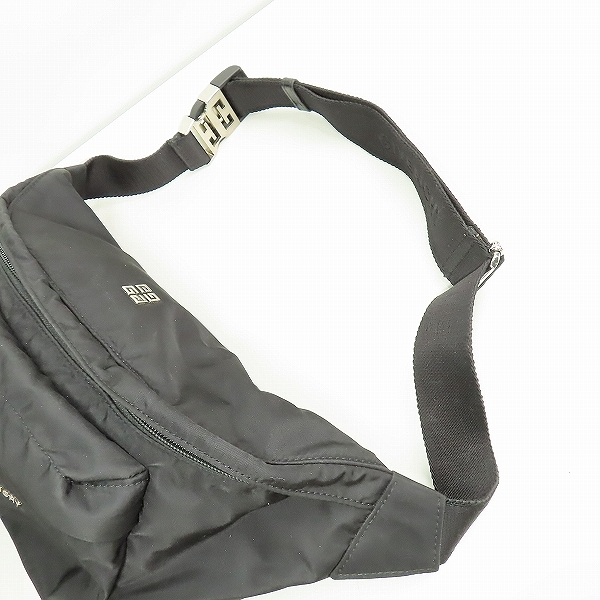 実際に弊社で買取させて頂いたGIVENCHY/ジバンシィ ナイロン エッセンシャル U ウエストバッグ BKU01ZK1D2-001の画像 3枚目