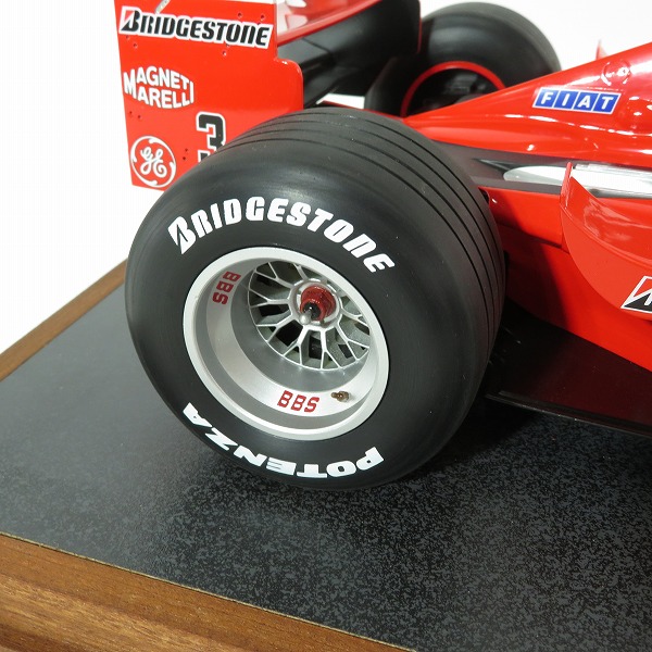 実際に弊社で買取させて頂いた★【証明書付き/世界限定60個】amalgam/アマルガム社製 Ferrari/フェラーリ 1/8 スケール F399/1999年サンマリノグランプリ の画像 6枚目