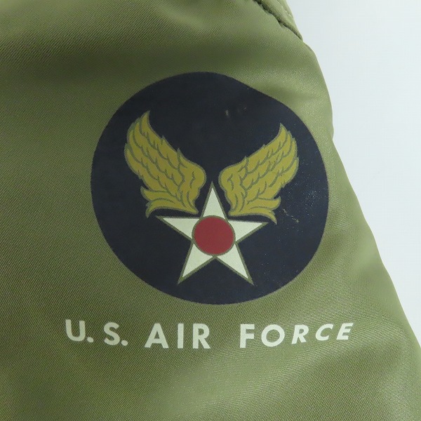 実際に弊社で買取させて頂いたBUZZ RICKSON'S/バズリクソンズ B-15C(MOD) フライトジャケット BR11311/40の画像 5枚目