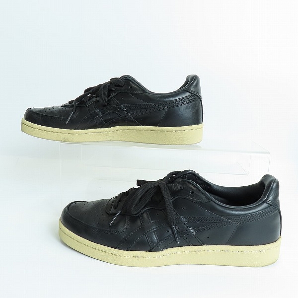 実際に弊社で買取させて頂いたOnitsuka Tiger/オニツカタイガー レザースニーカー ブラック D7H1L/26の画像 3枚目