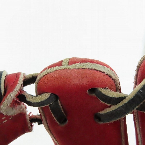 実際に弊社で買取させて頂いた【サンプル品】ATOMS/アトモス ERM Wrist 軟式 内野手 右投げ用 グローブの画像 9枚目