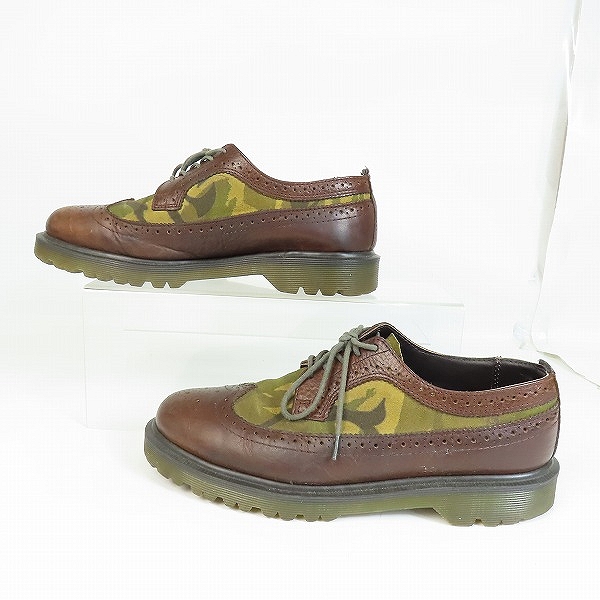 実際に弊社で買取させて頂いたDr.Martens/ドクターマーチン ブローグ シューズ   迷彩 カモフラ 3989/UK7の画像 3枚目