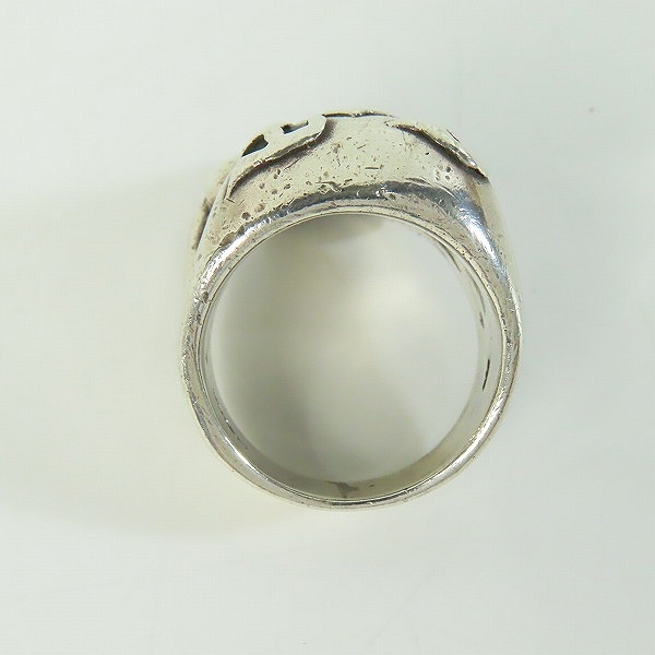 実際に弊社で買取させて頂いたTHE GREAT FROG/ザ グレートフロッグ TGF スカル リング 21号の画像 5枚目