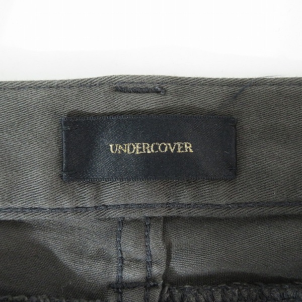 実際に弊社で買取させて頂いたUNDER COVER/アンダーカバー  ハギ パッチ ストレッチ スリム スキニー デニム パンツ 04505-1/1の画像 2枚目