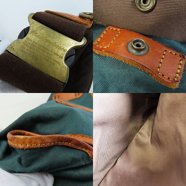 実際に弊社で買取させて頂いたmaster-piece/マスターピース TRAMP 2WAY メッセンジャーバッグ/トートバッグ 12392の画像 9枚目