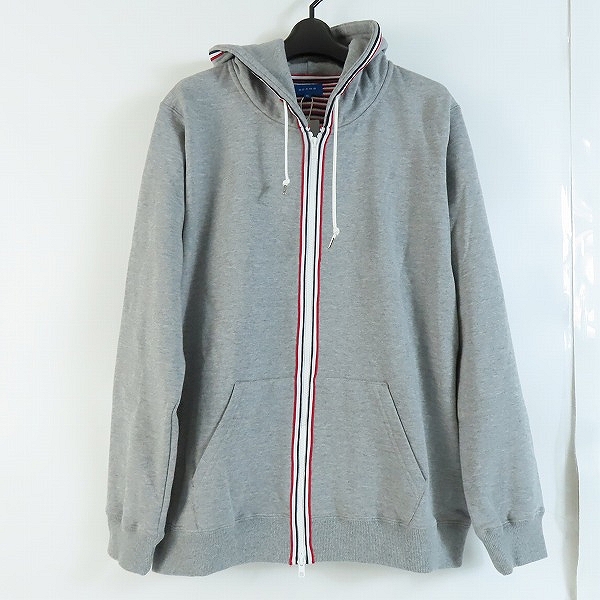 実際に弊社で買取させて頂いた【未使用】BEAMS/ビームス ジップアップパーカー/XL