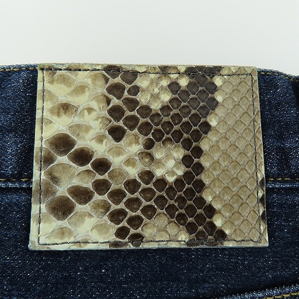 実際に弊社で買取させて頂いたuniform experiment /ユニフォームエクスペリメント 23SS DAMAGED DENIM PANTS UE-230018 2の画像 2枚目