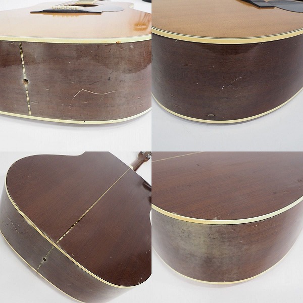 実際に弊社で買取させて頂いた★【難有り】YAMAHA/ヤマハ FG-250D アコースティックギター/アコギ 日本製 ソフトケース付の画像 7枚目