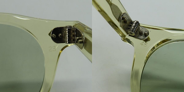 実際に弊社で買取させて頂いたJULIUS TART OPTICAL/ジュリアスタートオプティカル 眼鏡フレーム/アイウェア/メガネ PL-022Rの画像 6枚目