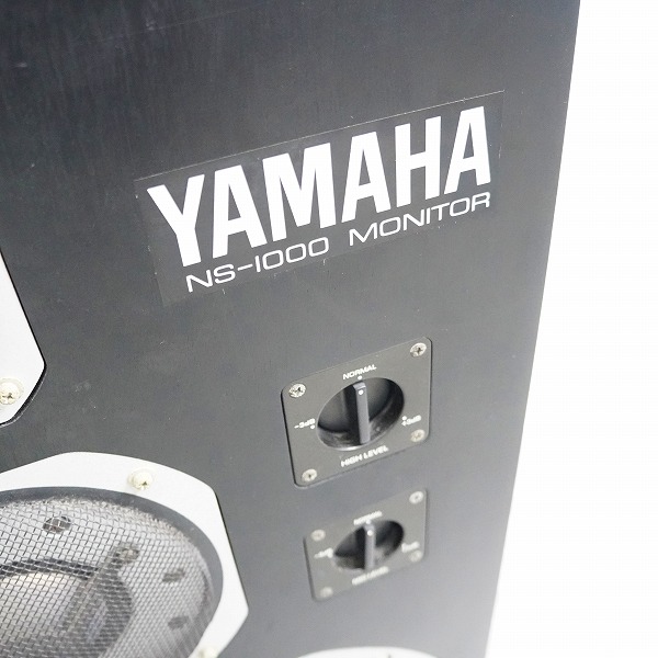 実際に弊社で買取させて頂いた★YAMAHA/ヤマハ NS-1000M ブックシェルフ型 スピーカー ペア 動作未確認の画像 3枚目