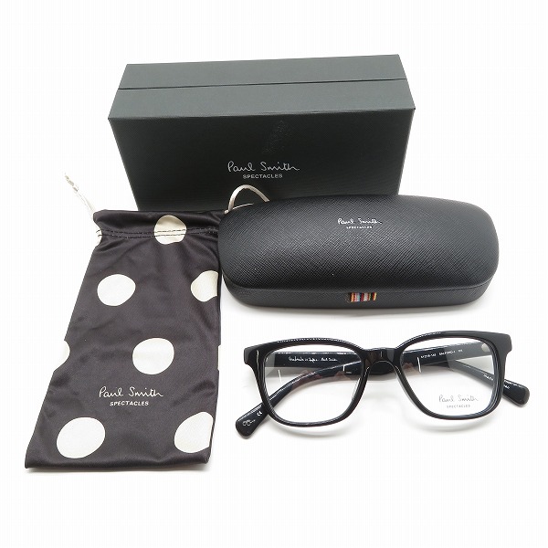 実際に弊社で買取させて頂いたPaul Smith/ポールスミス メガネフレーム アイウェア SALFOER-Jの画像 9枚目