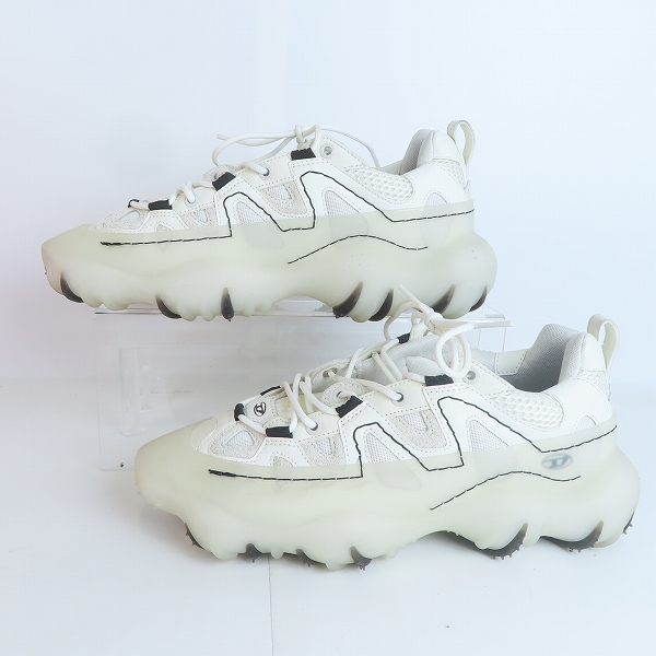 実際に弊社で買取させて頂いたDIESEL/ディーゼル 23AW S-PROTOTYPE P1 スニーカー Y03135 P5604 T1003/28の画像 3枚目