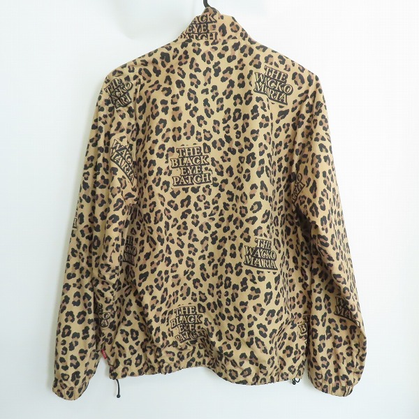 実際に弊社で買取させて頂いたWACKO MARIA×BLACK EYE PATCH/ワコマリア×ブラックアイパッチ LEOPARD TRACK JACKET/Mの画像 1枚目
