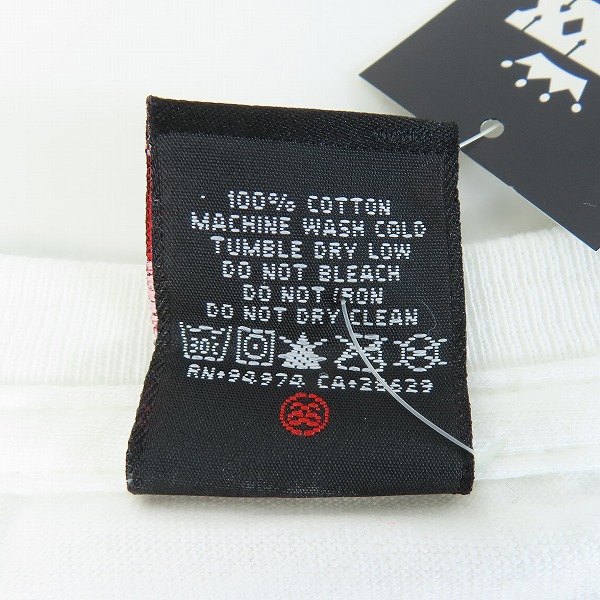 実際に弊社で買取させて頂いたSTUSSY/ステューシー COLLEGE ＃10 プリントデザイン 半袖Tシャツ/M の画像 3枚目