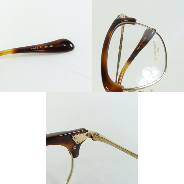 実際に弊社で買取させて頂いたOLIVER PEOPLES/オリバーピープルズ DIANDRA メガネフレーム/アイウェアの画像 9枚目