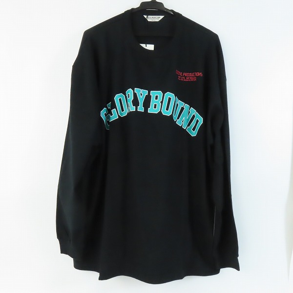 実際に弊社で買取させて頂いた【未使用】COOTIE/クーティー Print Oversized L/S Tee GLORY BOUND プリント 長袖Tシャツ CTE-21S330/M