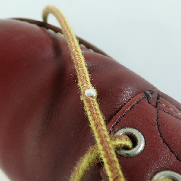 実際に弊社で買取させて頂いたRED WING/レッドウィング アイリッシュセッター ブーツ 犬タグ 8166/6.5D の画像 8枚目