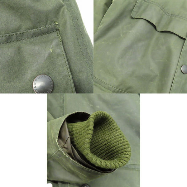 実際に弊社で買取させて頂いたBarbour/バブアー BEDALE/ビデイル オリジナル ジャケット ライナー付き 1802153/36の画像 9枚目