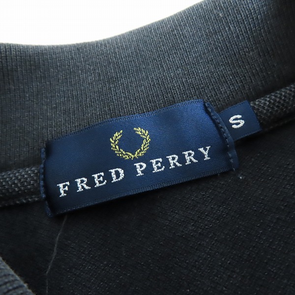 実際に弊社で買取させて頂いたFRED PERRY/フレッドペリー 半袖ポロシャツ 英国旗/Sの画像 2枚目