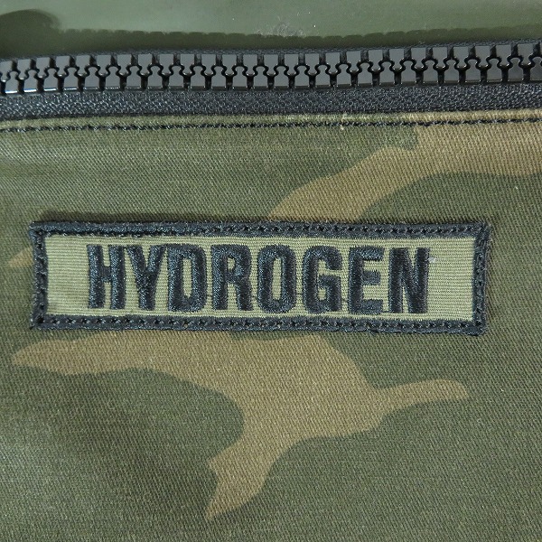 実際に弊社で買取させて頂いたHYDROGEN/ハイドロゲン  PVC 迷彩柄 カモフラ トートバッグ の画像 3枚目