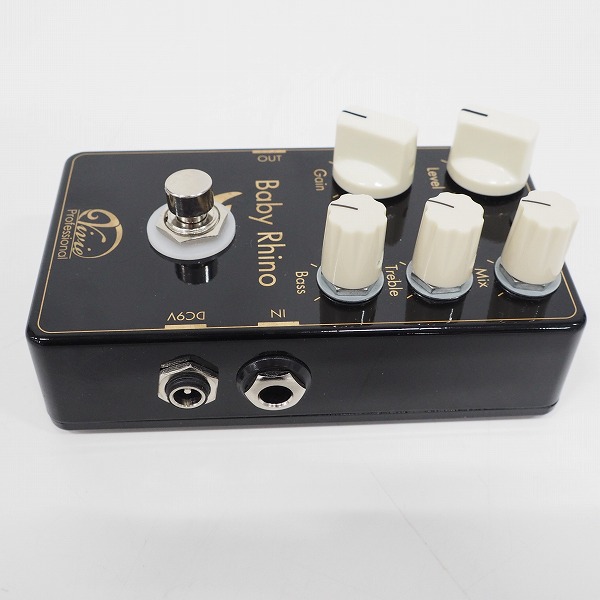 実際に弊社で買取させて頂いた【難有り】Vivie/ビビー Professional Baby Rhino オーバードライブ ベース用エフェクターの画像 3枚目