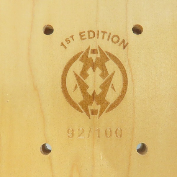 実際に弊社で買取させて頂いたMUNICIPAL WASTE/ミュニシパル・ウェイスト バンド プリント デッキ/スケートボードの画像 2枚目