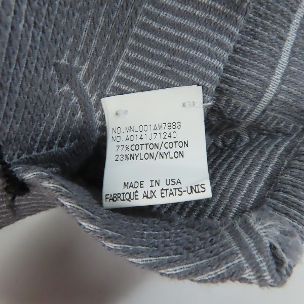 実際に弊社で買取させて頂いたTHOM BROWNE/トムブラウン 錨/いかり総柄 ネクタイ の画像 3枚目