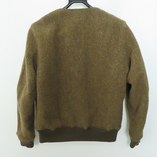 実際に弊社で買取させて頂いたHYSTERIC GLAMOUR/ヒステリックグラマー エアフォース リバーシブルノーカラージャケット 0263AB02/Sの画像 3枚目