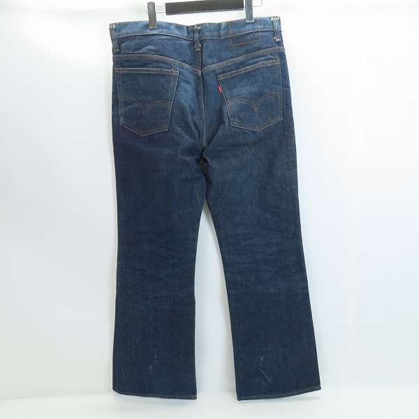 実際に弊社で買取させて頂いたLEVIS/リーバイス 517-0217 ビッグE 刻印8 デニムパンツ/ヴィンテージ/タロンジップ W34L32の画像 1枚目