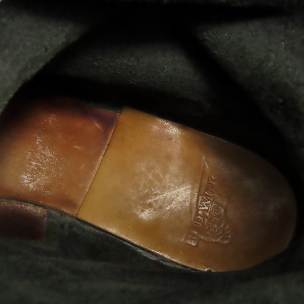 実際に弊社で買取させて頂いたRED WING/レッドウィング 11" ENGINEER/11インチ レザーエンジニアブーツ 2268 /8Dの画像 8枚目