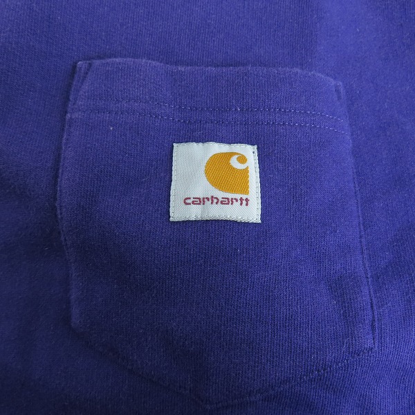 実際に弊社で買取させて頂いたCarhartt/カーハート POCKET LOOSE SWEAT スウェットシャツ/Lの画像 6枚目