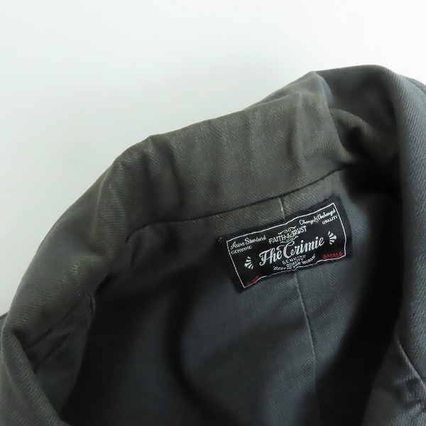 実際に弊社で買取させて頂いたCRIMIE/クライミー Faith & Trust ジップアップジャケット/Sの画像 5枚目