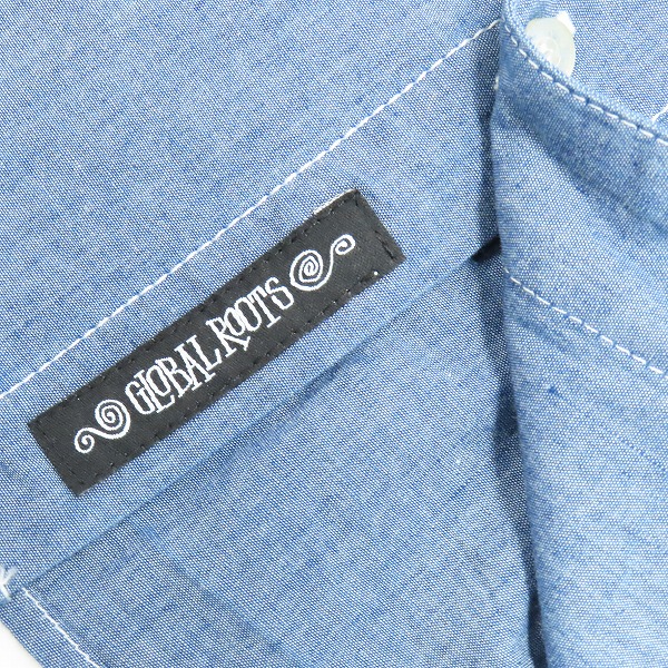 実際に弊社で買取させて頂いたSTUSSY×Dickies/ステューシー×ディッキーズ 半袖シャツ 胸ポケット Mの画像 5枚目