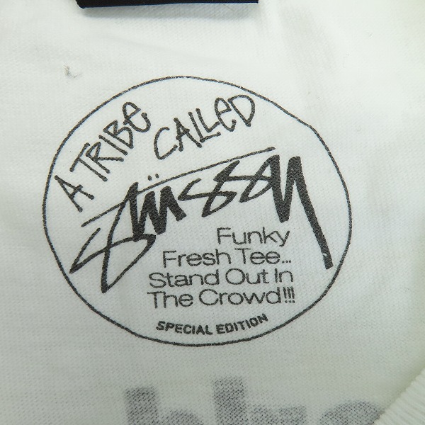 実際に弊社で買取させて頂いたSTUSSY/ステューシー オールドフォト プリントTシャツ 半袖カットソー ホワイト Mの画像 3枚目