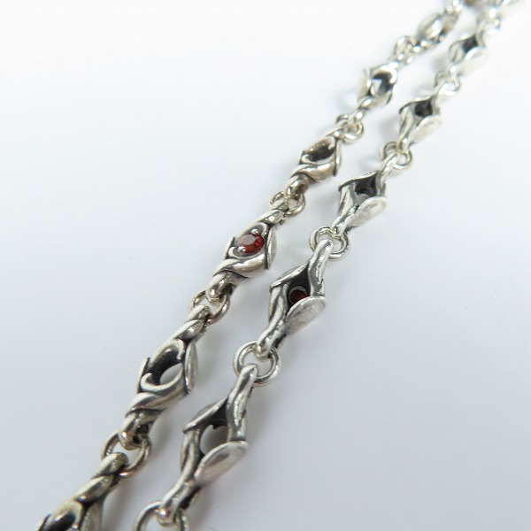 実際に弊社で買取させて頂いたBloody Mary/ブラッディマリー Spark 火の粉 ネックレスチェーン 60cmの画像 2枚目