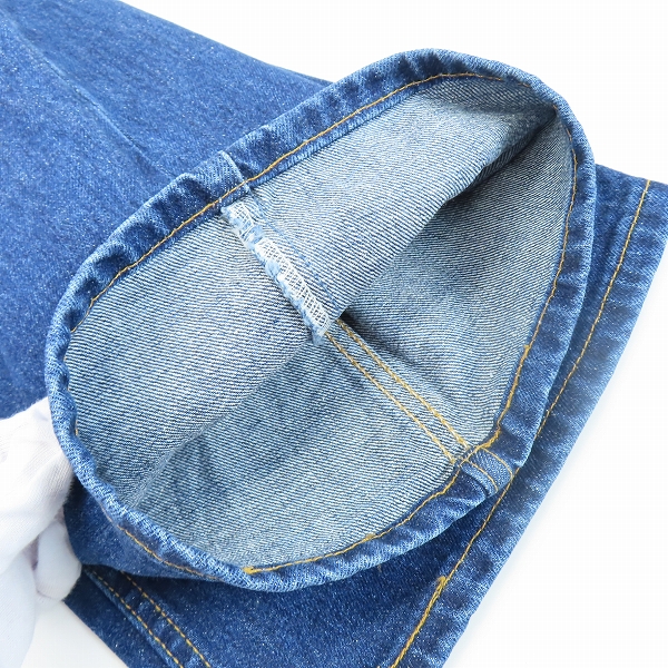 実際に弊社で買取させて頂いた(2)Levis/リーバイス 646 USA製オレンジタブ ベルボトム/デニムパンツ 379刻印 W31L33の画像 7枚目
