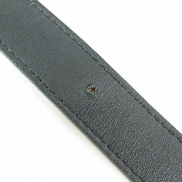 実際に弊社で買取させて頂いたBALMAIN/バルマン エンボス加工ロゴ レザーベルト/16の画像 6枚目