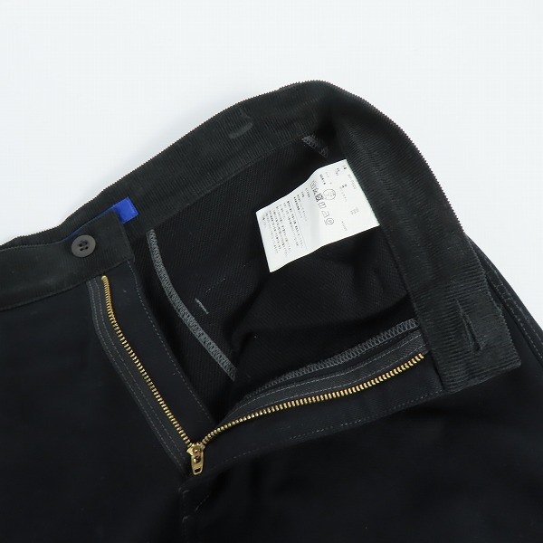 実際に弊社で買取させて頂いたCOMME des GARCONS JUNYA WATANABE MAN/コムデギャルソンジュンヤワタナベマン 21AW スウェット パンツ 綿度詰裏毛 WF-P020/Sの画像 4枚目