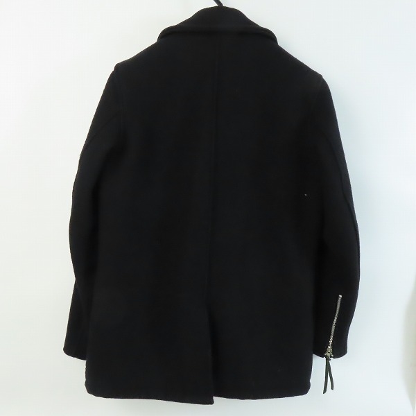 実際に弊社で買取させて頂いたSCHOTT/ショット MELTON DOUBLE RIDERS JACKET/メルトンダブルライダースジャケット 7069/20の画像 1枚目