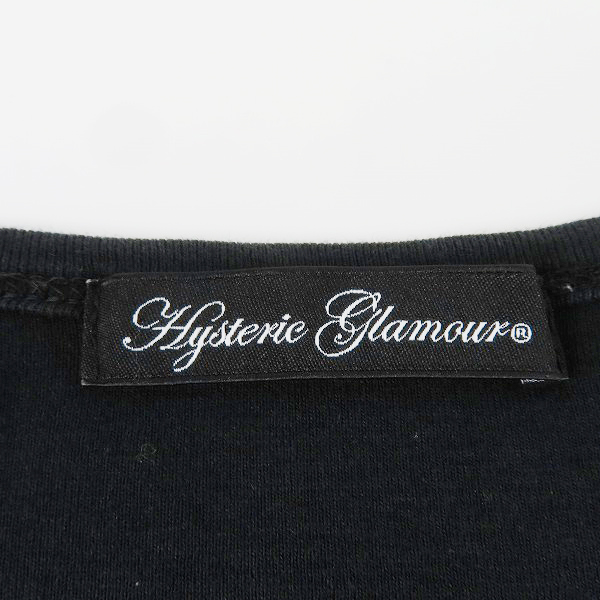 実際に弊社で買取させて頂いたHYSTERIC GLAMOUR/ヒステリックグラマー レディース DETROIT ROCK ガール ロンT 0104CL13/Fの画像 2枚目