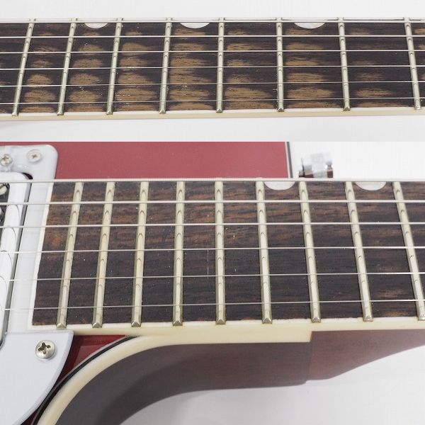 実際に弊社で買取させて頂いた★Gretsch/グレッチ G5230T Firebird Red Single-Cut with Bigsby エレキギター ビグスビー搭載 ギグケース付の画像 4枚目