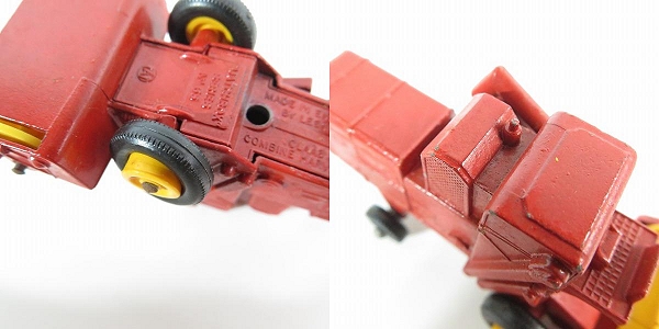 実際に弊社で買取させて頂いたMATCHBOX/マッチボックス No.65 CLAAS COMBINE HARVESTER/コンバイン ハーベスタ ミニカーの画像 8枚目