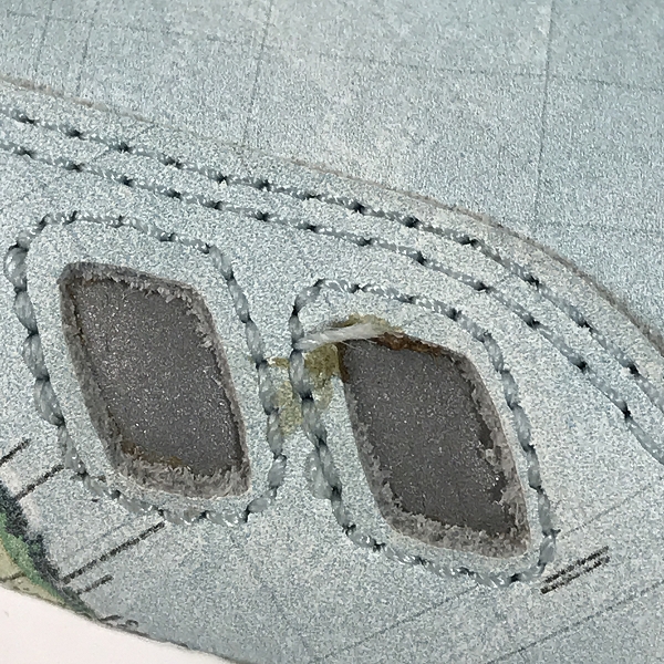 実際に弊社で買取させて頂いたASICS TIGER× ATMOS/アシックスタイガー×アトモス GEL-LYTE III WORLD MAP SKY/PCT/世界地図 1191A197-400/24の画像 7枚目