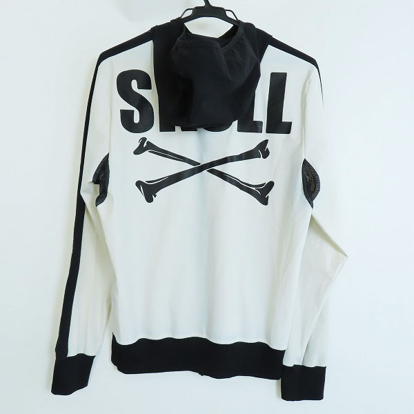 実際に弊社で買取させて頂いたHYDROGEN/ハイドロゲン スカルプリント トラックジャケット/Mの画像 1枚目