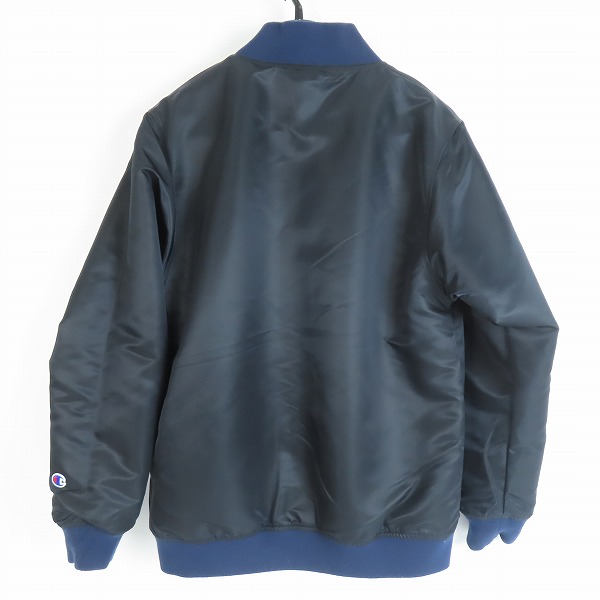 実際に弊社で買取させて頂いたChampion x ATMOS LAB/チャンピオン×アトモスラボ REVERSIBLE JACKET/リバーシブル ジャケット C8-S613/Sの画像 3枚目